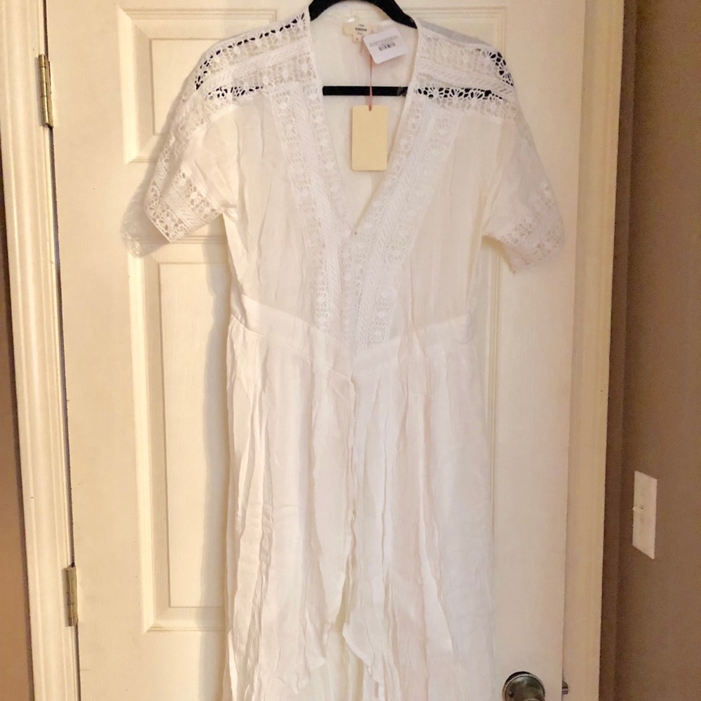 Boutique white lace dress